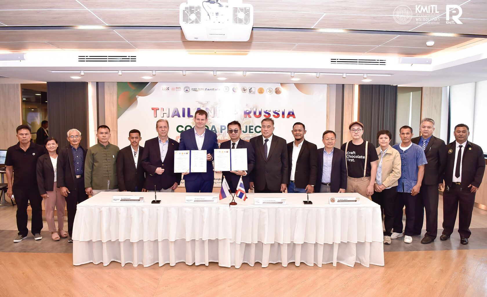 TRCC and KMITL Signed MOU to Launch the Thailand-Russia Cocoa Project