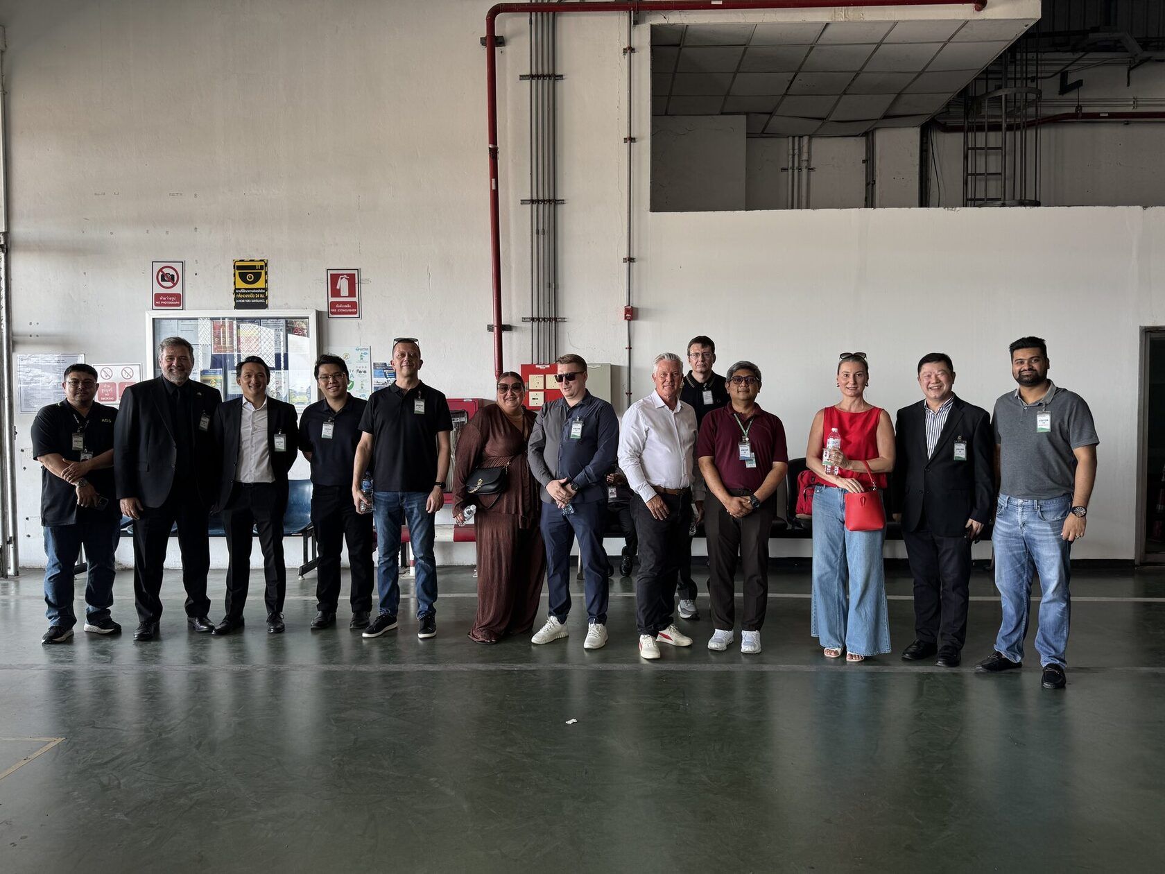 TRCC Members Joined the Visit to Suvarnabhumi Airport Cargo Zone