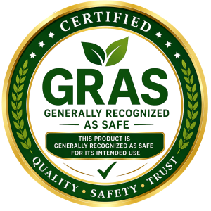 GRAS (Generally Recognized As Safe)